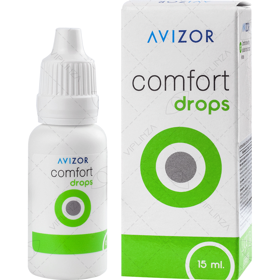 Капли комфорт дропс купить. Avizor Comfort Drops. Капли Avizor Comfort Drops, 15 мл. Авизор комфорт Дропс капли глазные, 15 мл Авизор. Avizor Comfort Drops капли для линз 15мл.