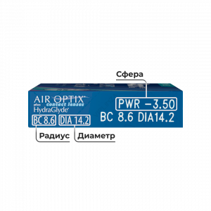 2 Air Optix HydraGlyde 6