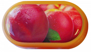 Футляр с ягодами и фруктами