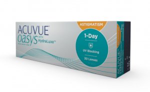 2 Acuvue Oasys 1-Day for Astigmatism